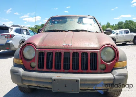 2006 Jeep Liberty Sport из США, поврежденный, VIN 1J4GL48K86W262996